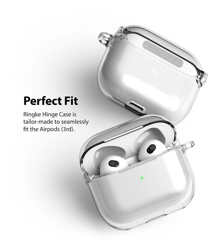 Apple AirPods 3 Hinge Clear Case By Ringke