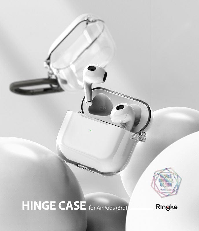 Apple AirPods 3 Hinge Clear Case By Ringke