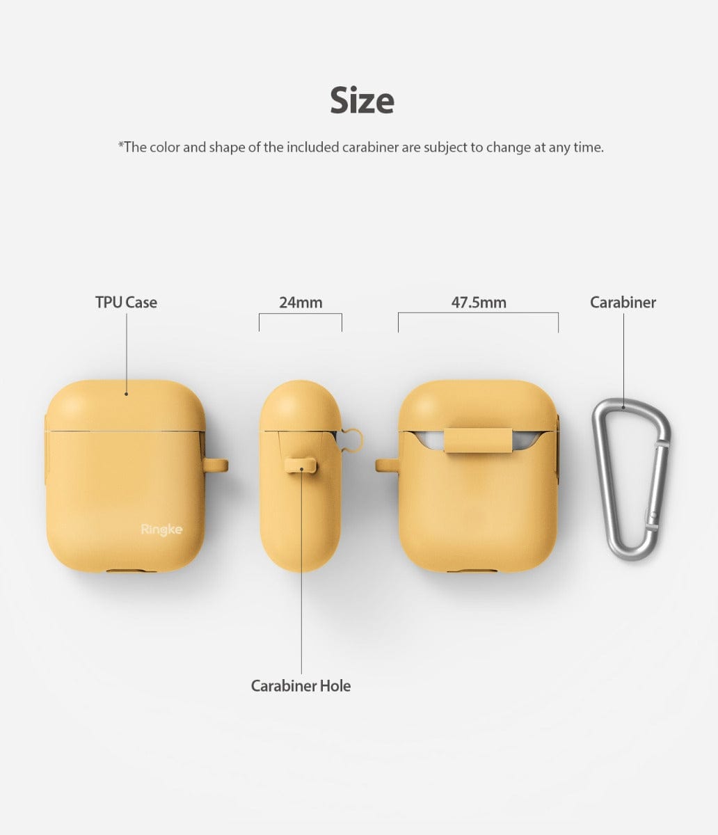 Apple Airpods Protective Case Honey Mustard By Ringke