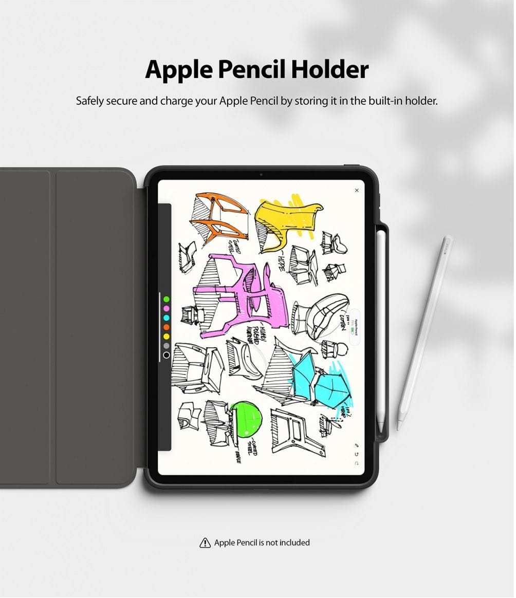 Apple iPad Pro 2020 Case with buit in Apple Pencil options