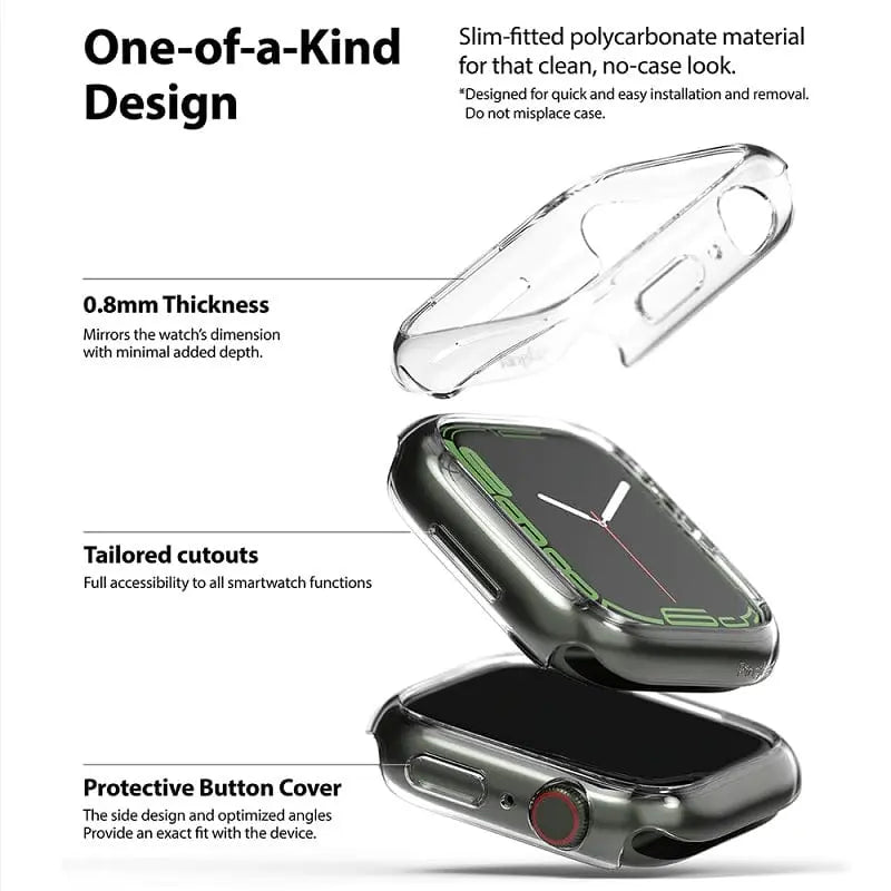 The durable PC material provides protection against scratches, impacts, and dust.
