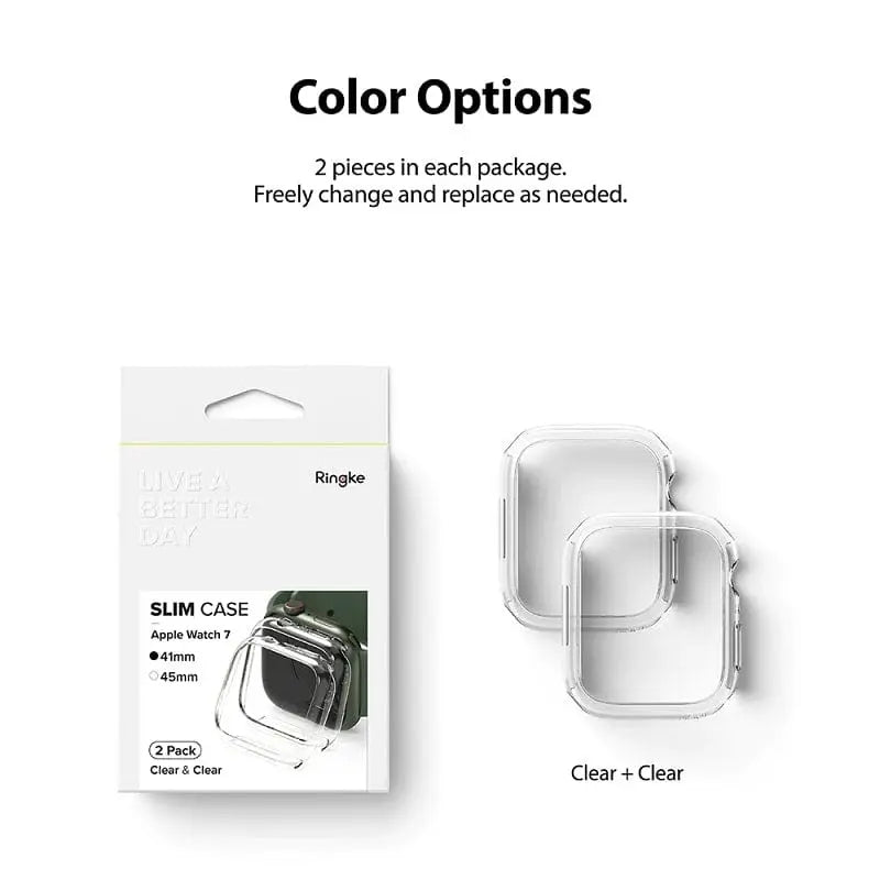 Two clear case are included.