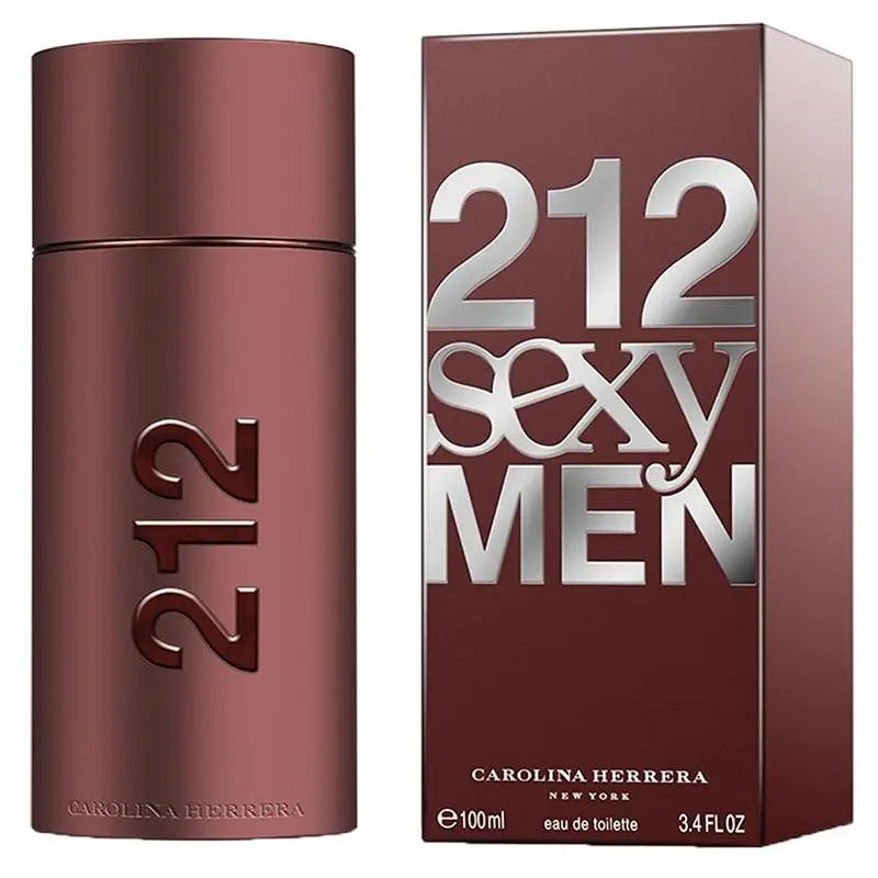 Carolina Herrera 212 Sexy Men EDT 100ml for Men perfume bottle.