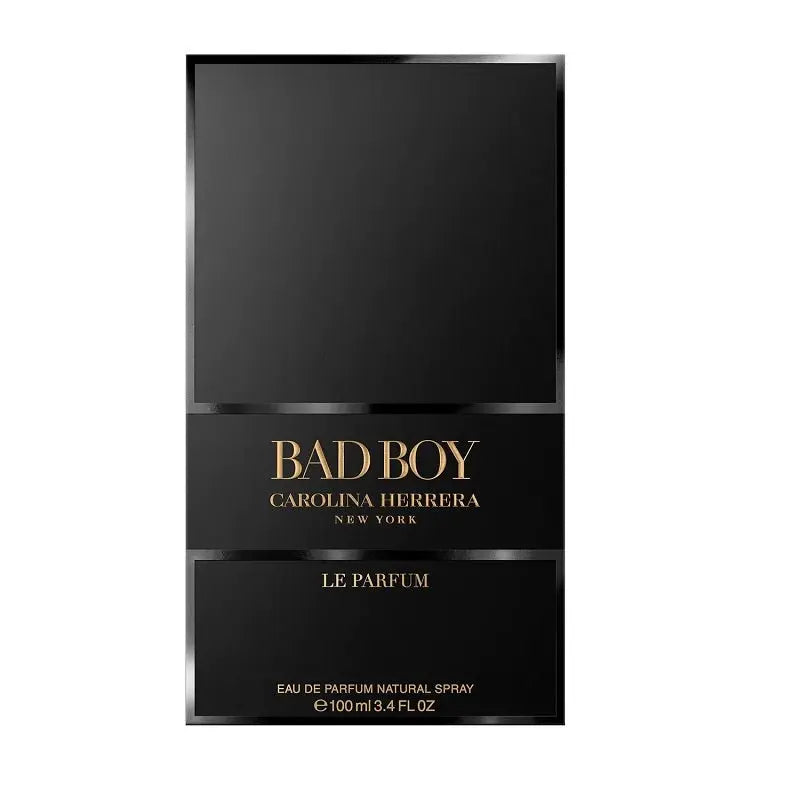 Carolina Herrera Bad Boy Le Parfum 100ml for Men perfume bottle.