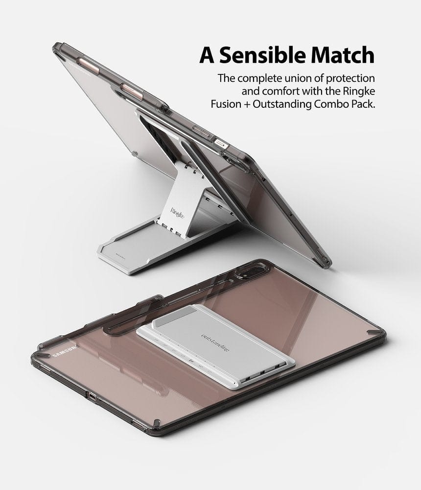 Galaxy Tab S7+ Smoke Black Case