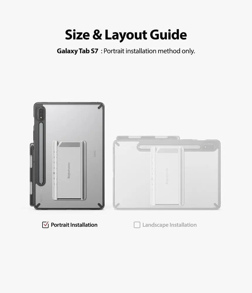 Galaxy Tab S7 back Case
