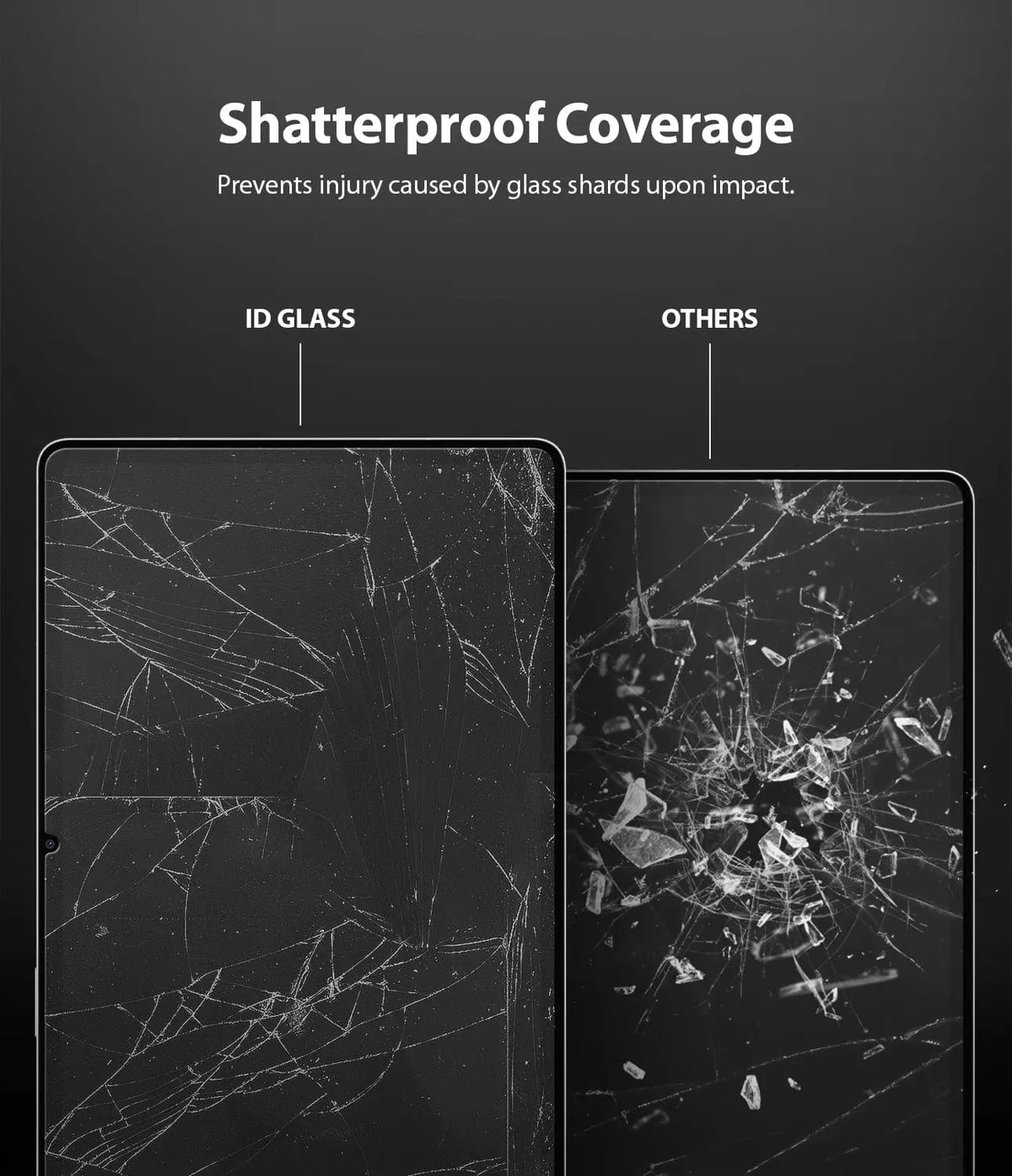 Shatterproof coverage privacy tempered glass screen protector for S8