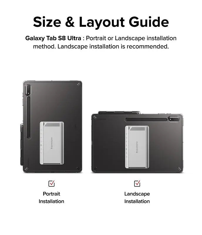 Galaxy Tab S8 Ultra Smoke Black case