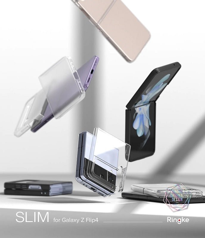 Galaxy Z Flip 4 Slim Clear Case by Ringke