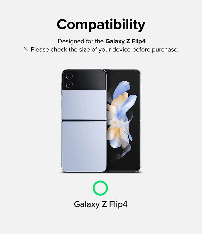 Galaxy Z Flip 4 Slim Clear Case by Ringke