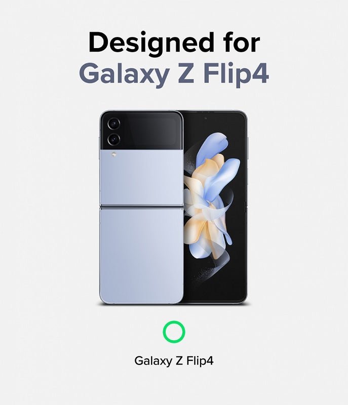 Galaxy Z Flip 4 Slim Hinge Clear Case by Ringke