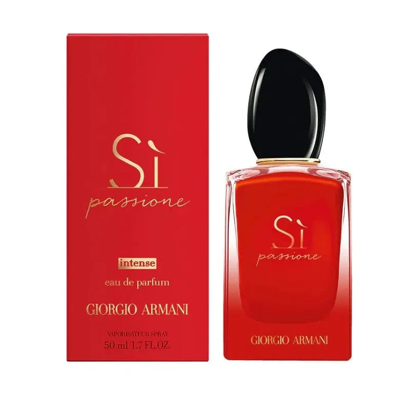 Giorgio Armani Sì Passione Intense EDP 50ml bottle and packaging