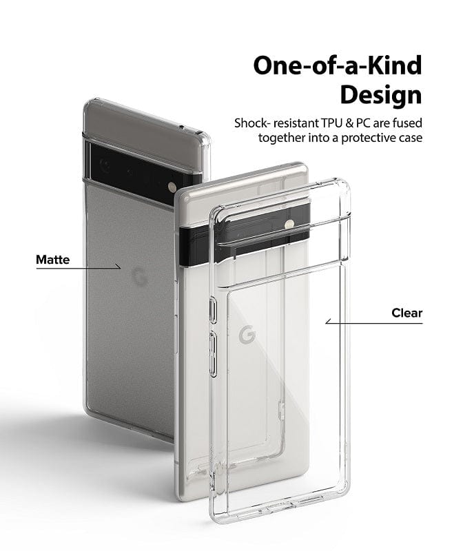 Google Pixel 6 Pro Fusion Clear Case By Ringke