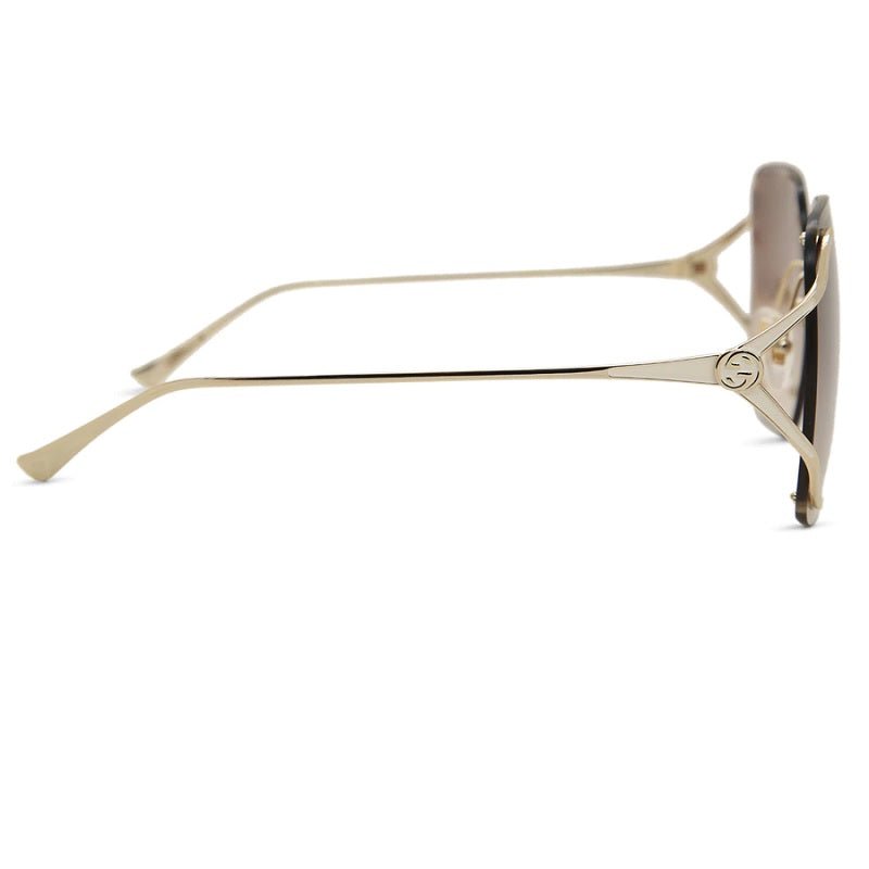 Gucci GG0646S 002 60 Gold Brown