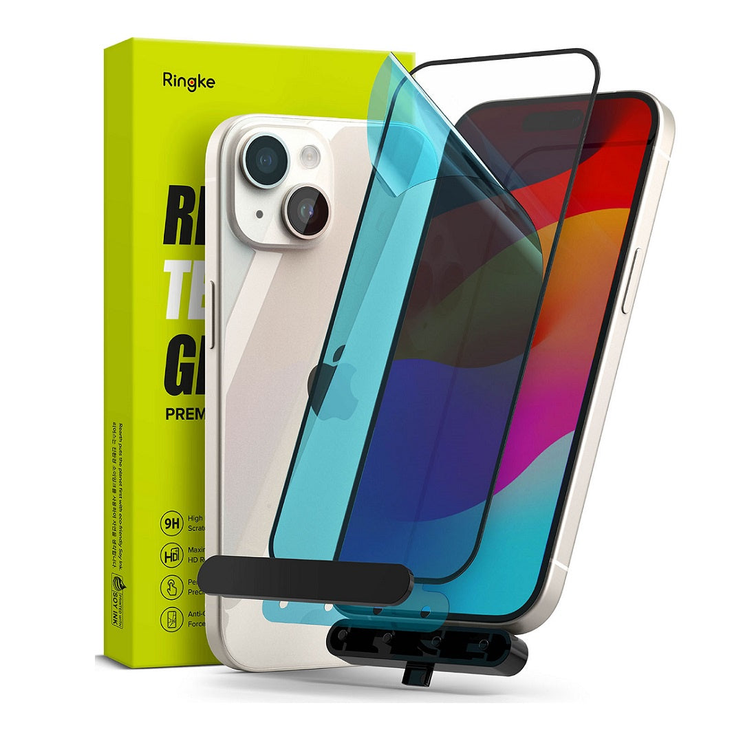 iPhone 15 Screen Protector Full Cover Glass