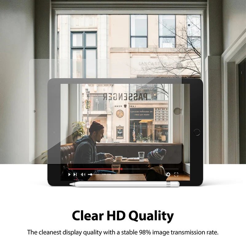 Clear HD Quality Glass protector for iPad 10.2" 