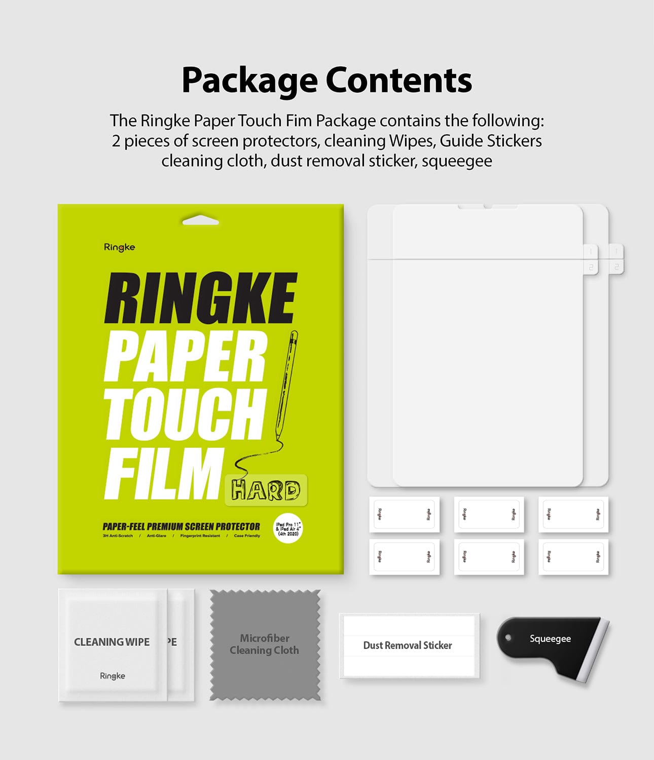 Apple iPad Pro 2021 12.9" 3rd / 4th / 5th Gen Screen Protector by Ringke