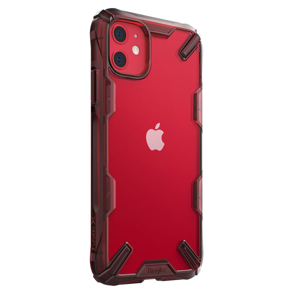 iPhone 11 case Ruby Red Fusion-X by Ringke