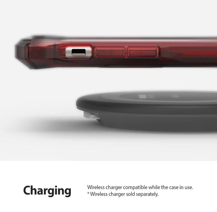 iPhone 11 Pro Case Ruby Red Fusion-X by Ringke