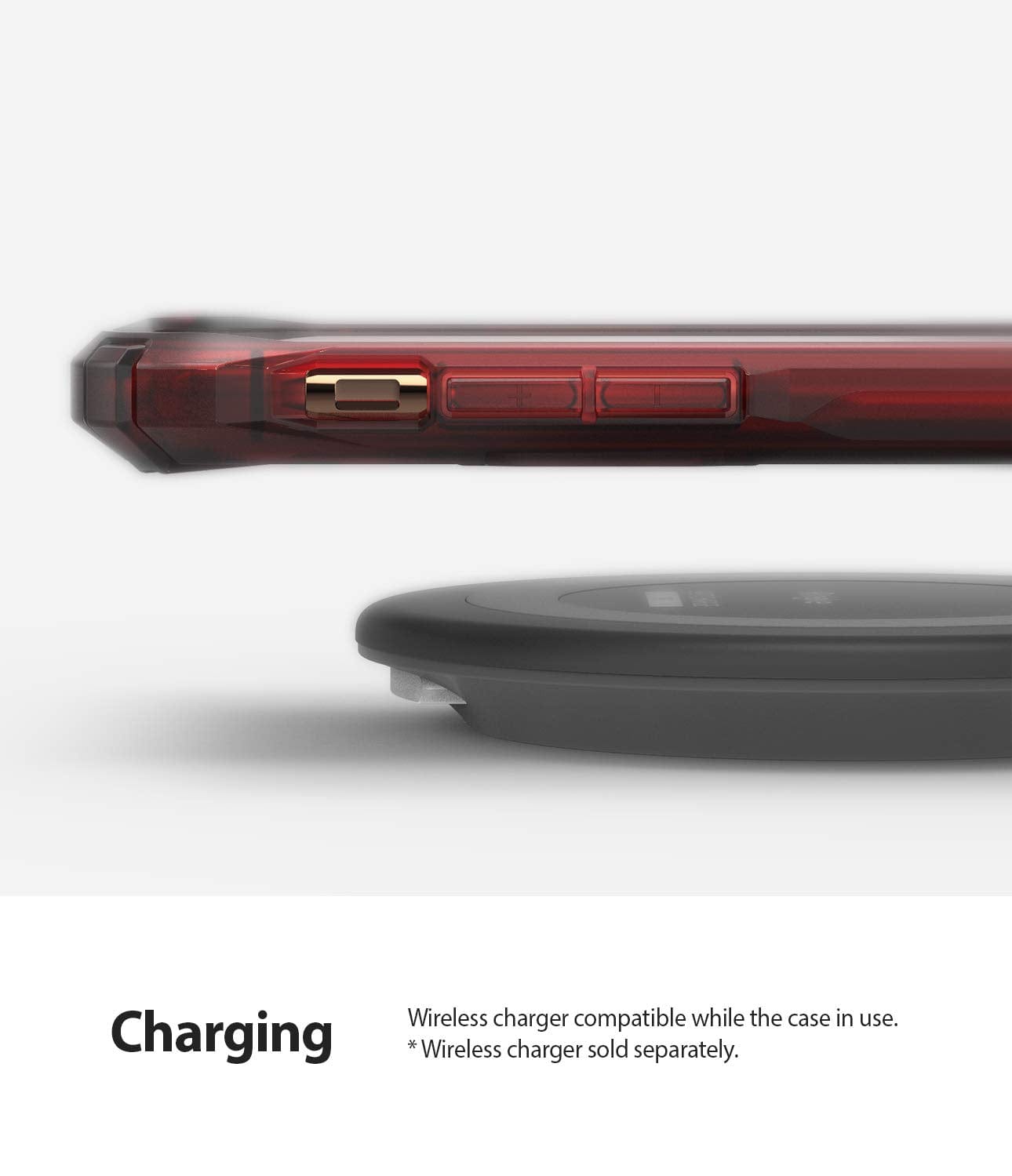 iPhone 11 Pro Max Case Ruby Red Fusion-X by Ringke