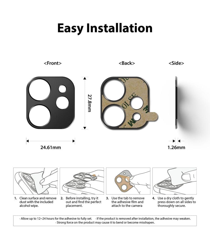 iPhone 12 Back Lens Protector Ringke