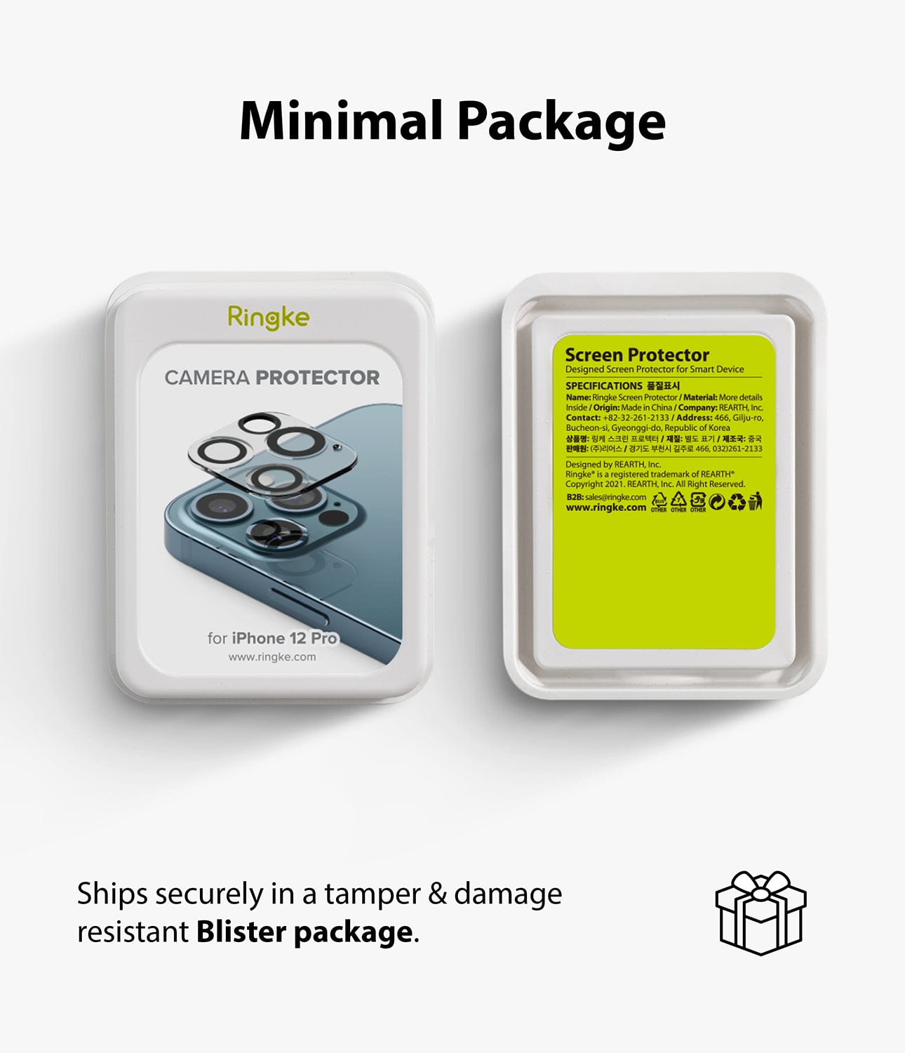 iPhone 12 Pro Camera Glass Protector By Ringke