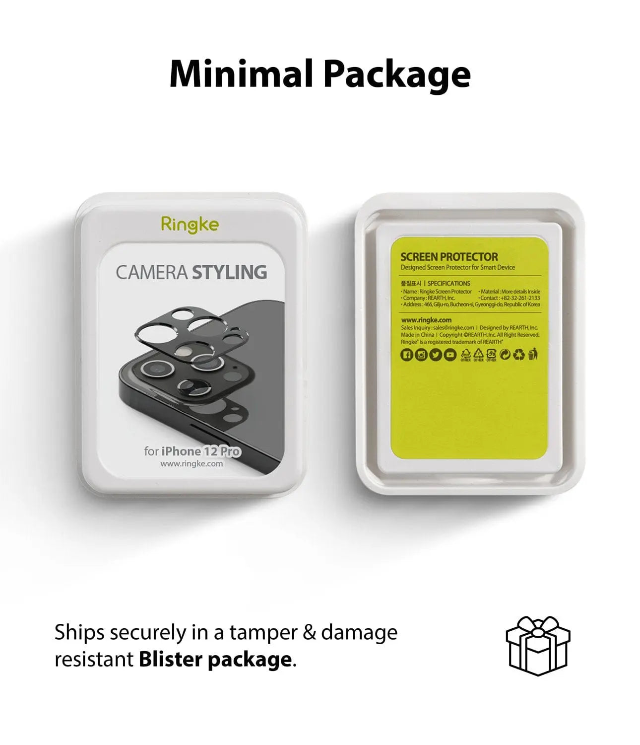 Camera Lens Screen Protector for iPhone 12 Pro