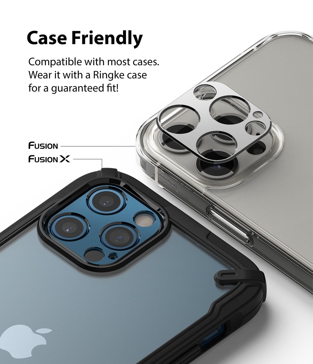 iPhone 12 Pro Case Friendly Camera Glass Protector 