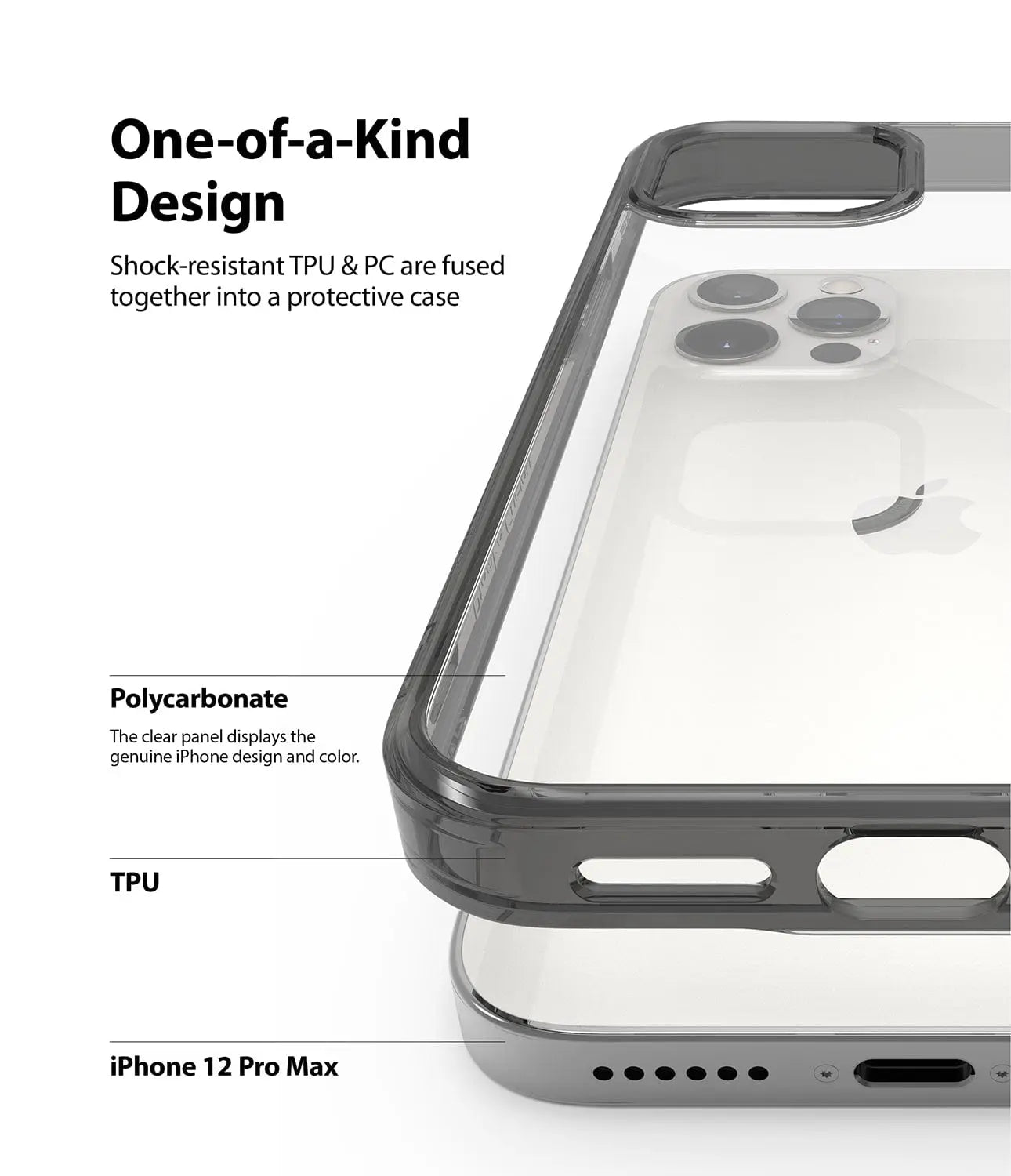 Protective Strong Case for iPhone 12 Pro Max Ringke