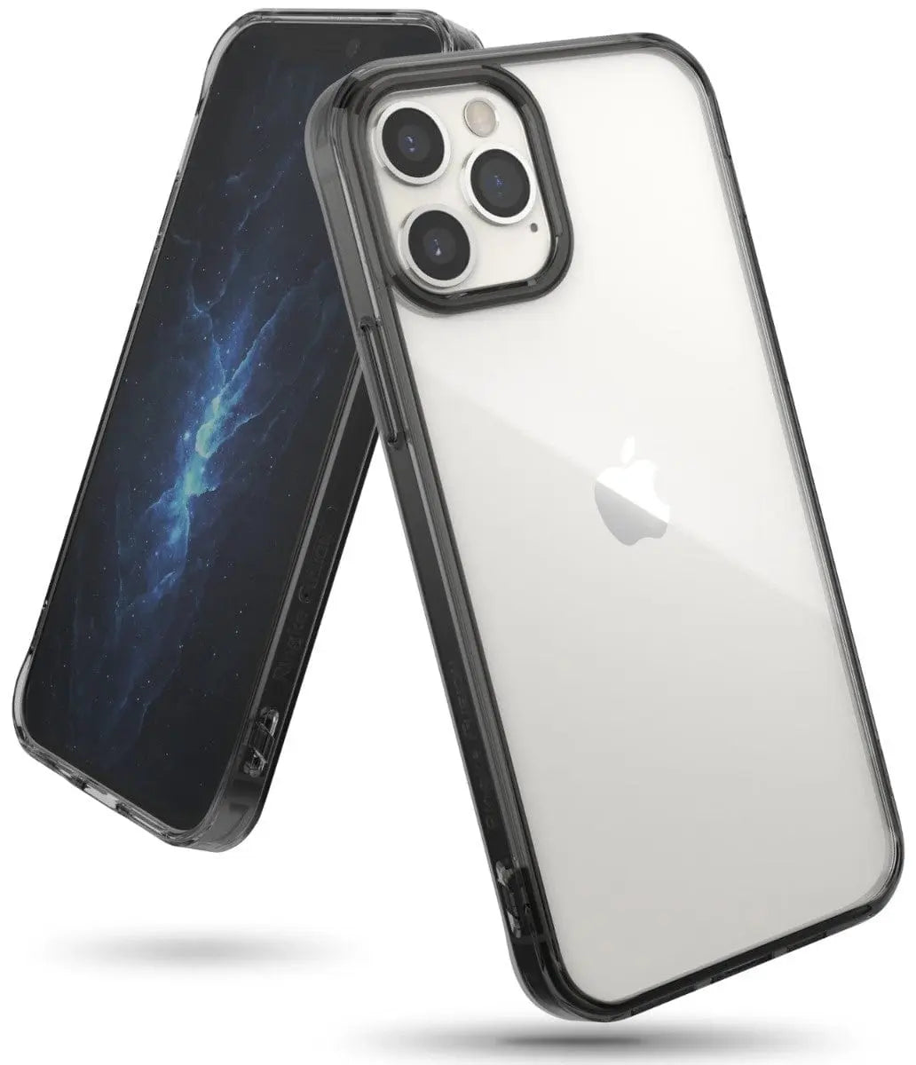 iPhone 12 Pro Max Fusion Smoke Black case by Ringke