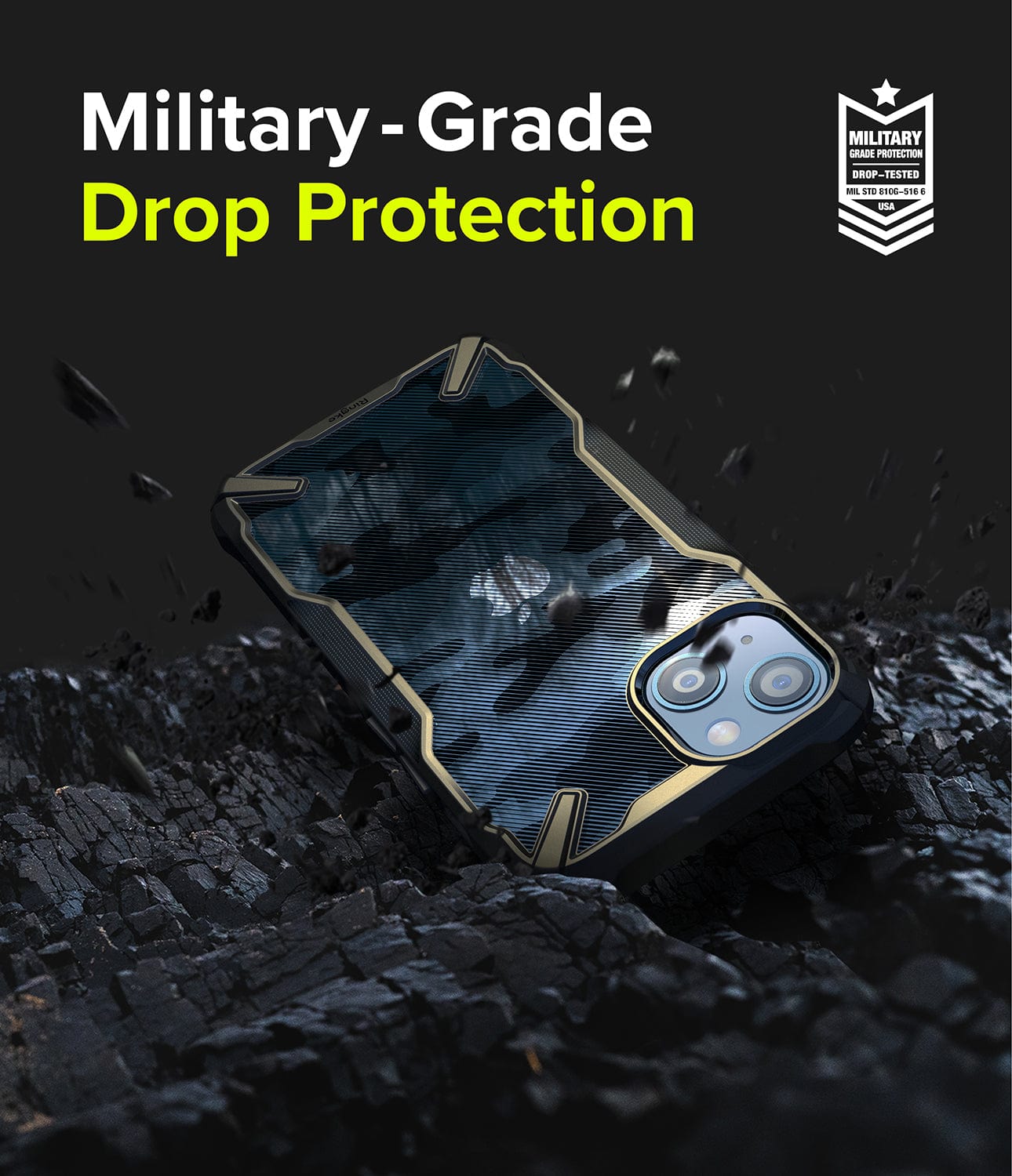 Military Grade drop protection for iPhone 13