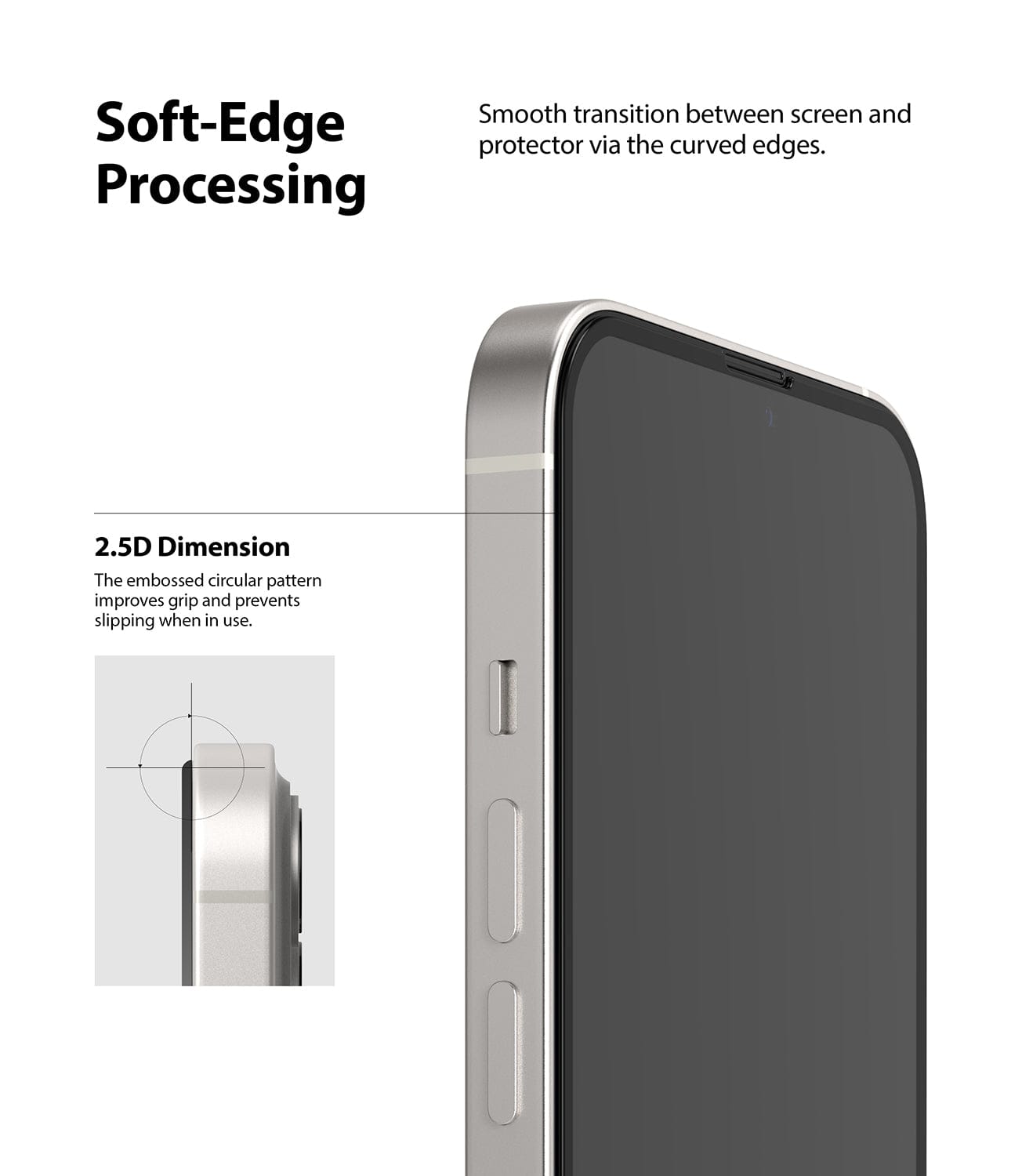 iPhone 13 mini ID FULL COVER GLASS Protector By Ringke