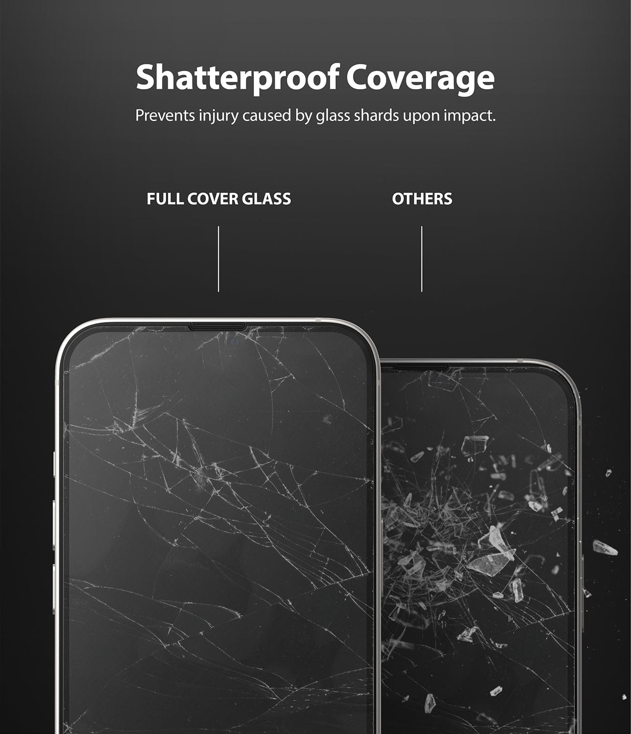 iPhone 13 mini ID FULL COVER GLASS Protector By Ringke