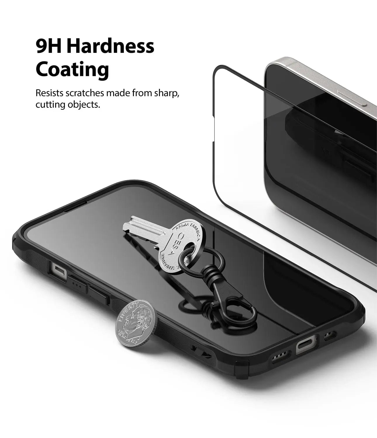iPhone 13 mini ID FULL COVER GLASS Protector By Ringke