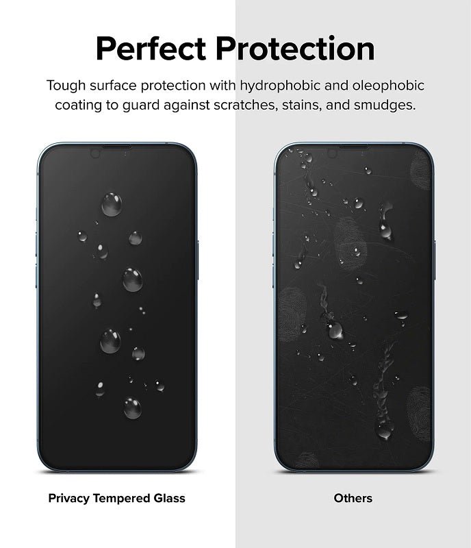 iPhone 14 6.1" / 13 / 13 Pro Privacy Tempered Glass by Ringke