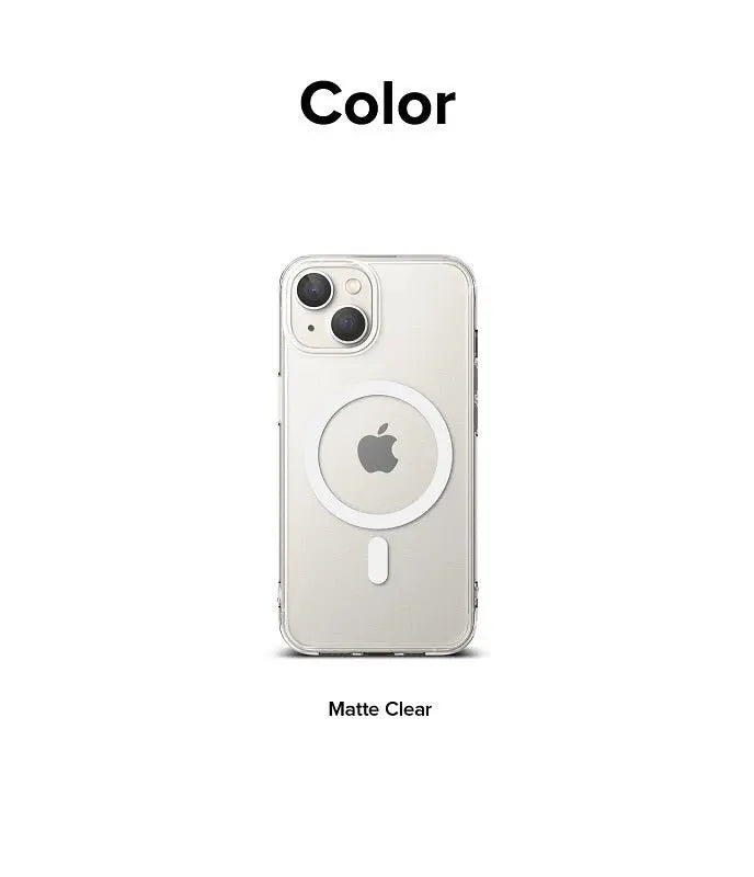 iPhone 14 Plus 6.7" Fusion Magnetic Matte Clear Case By Ringke