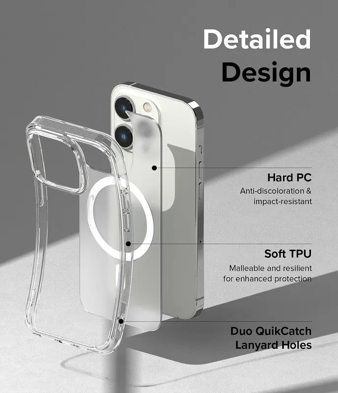 Hard PC and Soft TPU case designed for iPhone 14 Pro 6.1" magsafe case