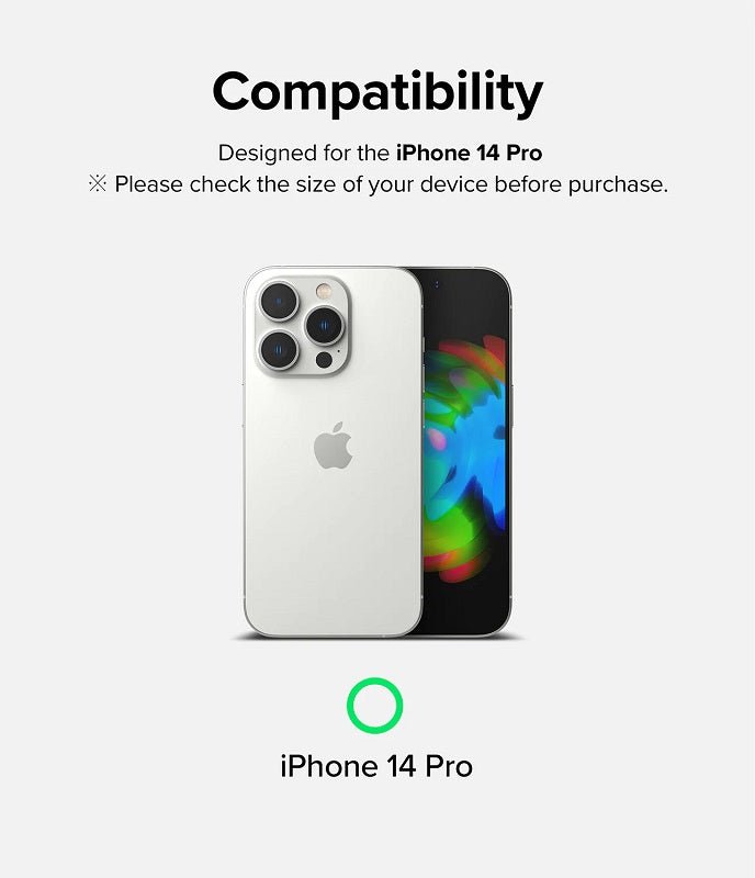 iPhone 14 Pro Glass Screen Protector With Installation By Ringke