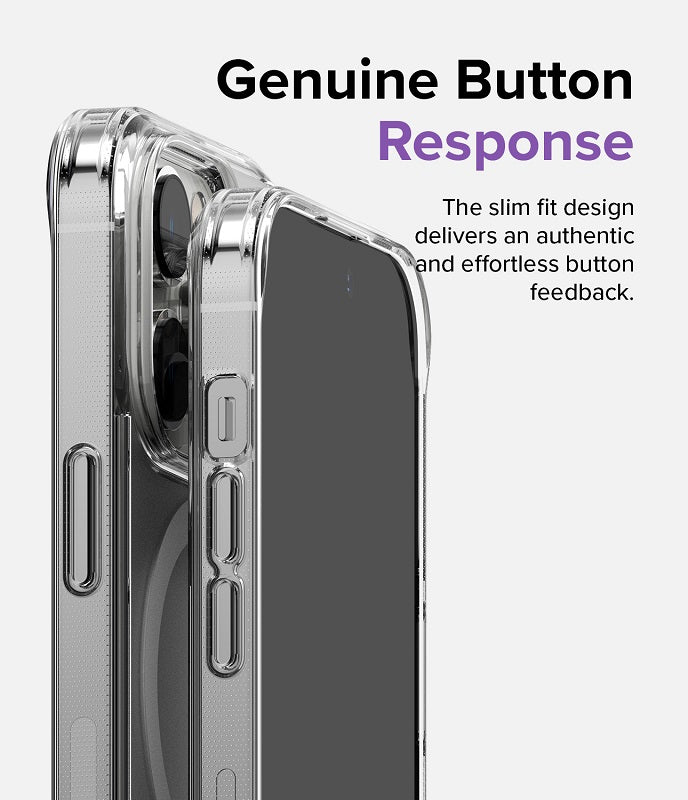 iPhone 14 Pro Max 6.7" Fusion Magnetic Matte Clear Case By Ringke