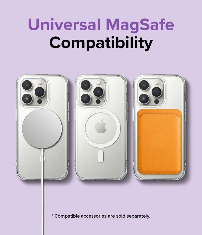 iPhone 14 Pro Max 6.7" Fusion Magnetic Matte Clear Case By Ringke