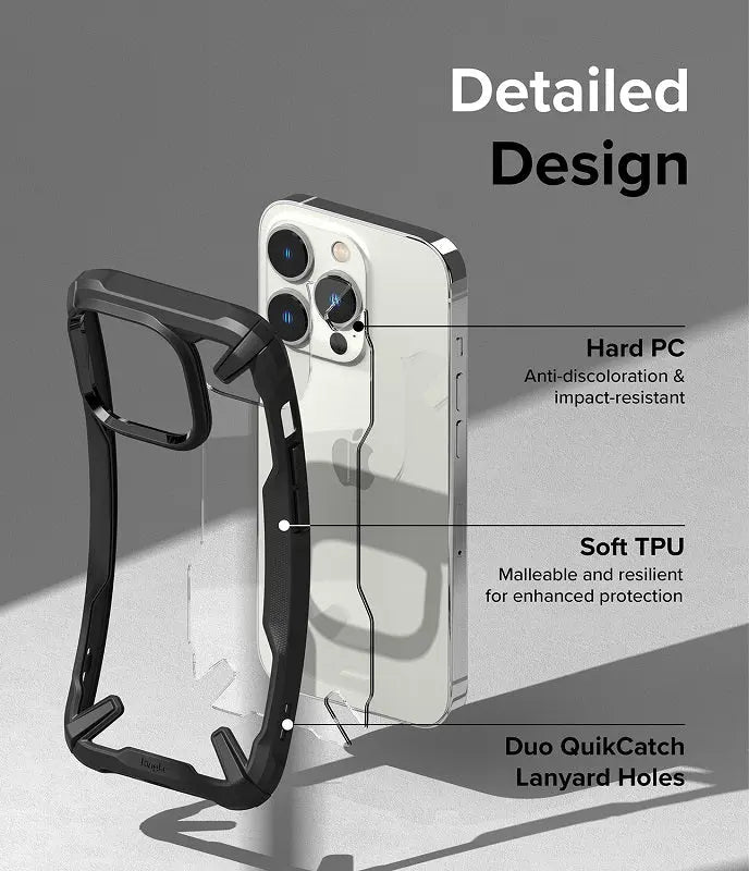 Soft TPU and Hard PC Case for iPhone 14 Pro Max