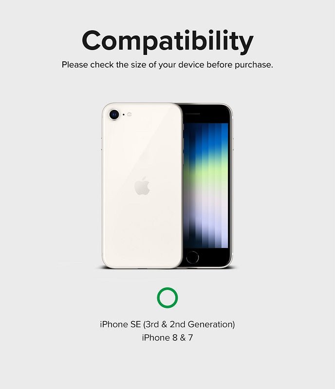 iPhone SE (3rd / 2nd generation) / 8 / 7 Fusion Clear Case