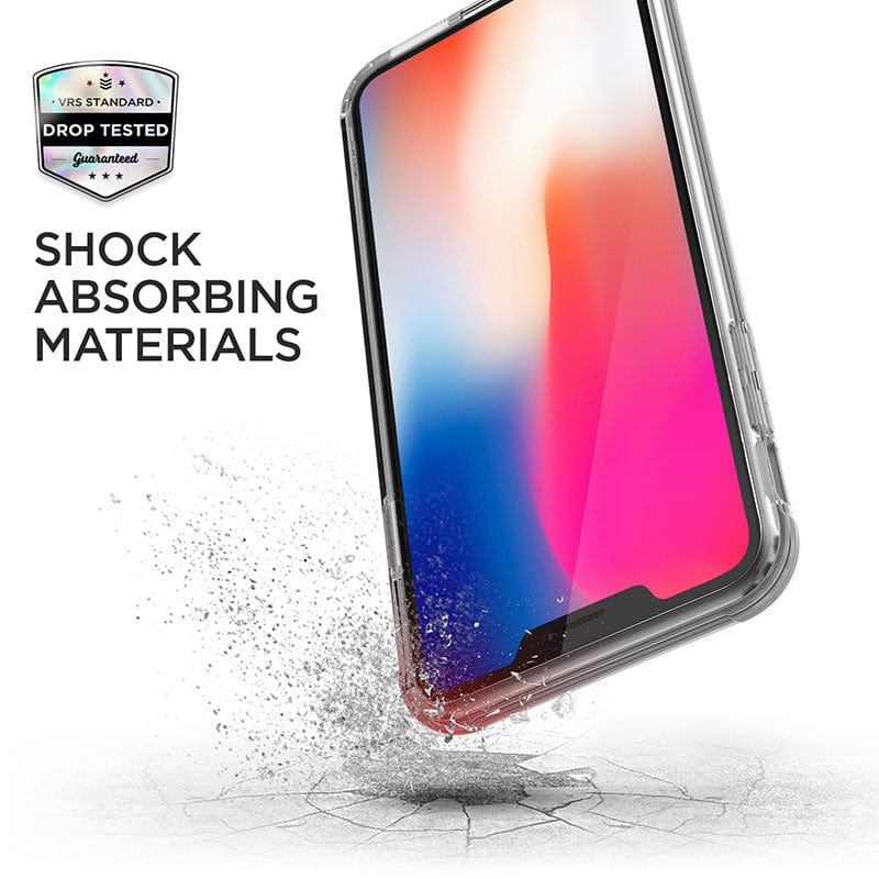 iPhone X / XS Crystal Chrome Clear Case By VRS Design
