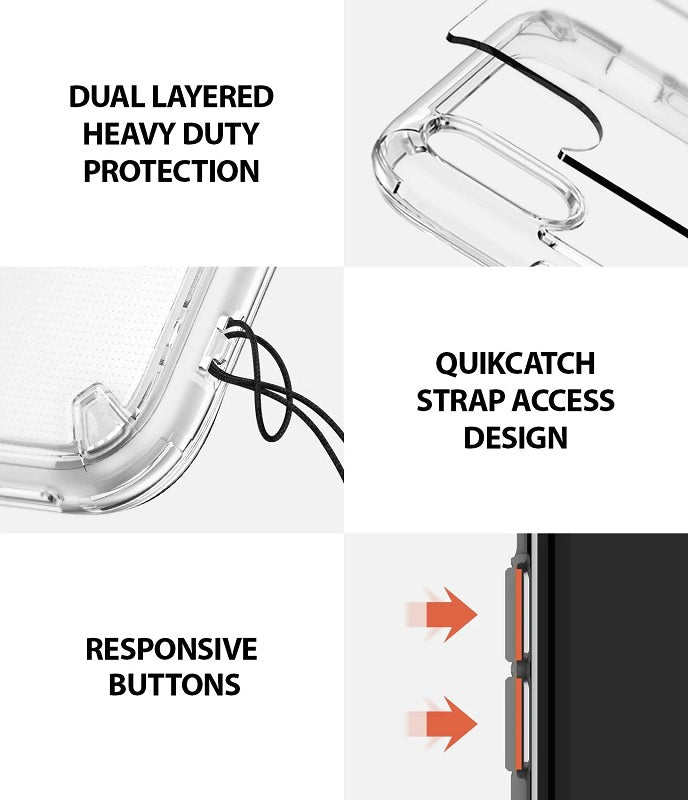 iPhone XR Fusion Clear Case by Ringke