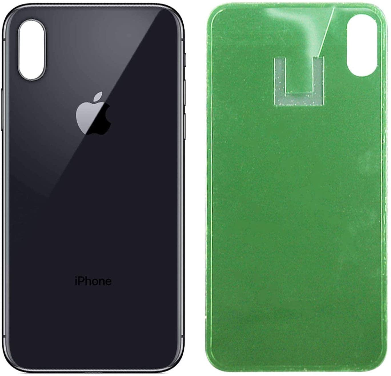 iPhone XS Back Glass Replacement Black Color