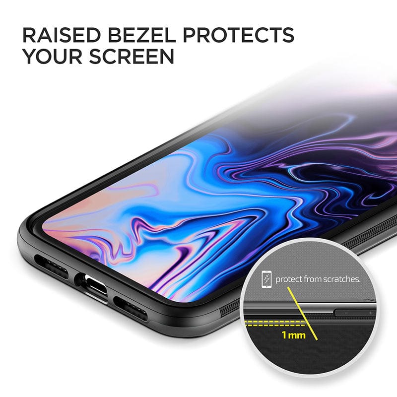 iPhone XS MAX Case High Pro Shield Steel Silver By VRS Design