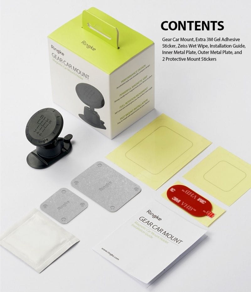 Magnetic Gear Car Mount by Ringke