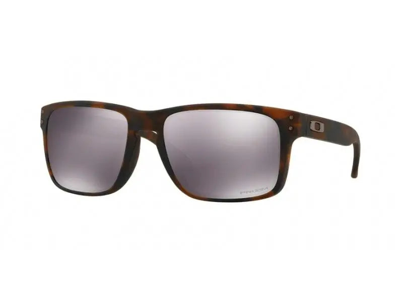 Oakley OO9102 9102F4 Matte Brown Tortoise Prizm Black 55mm Sunglasses