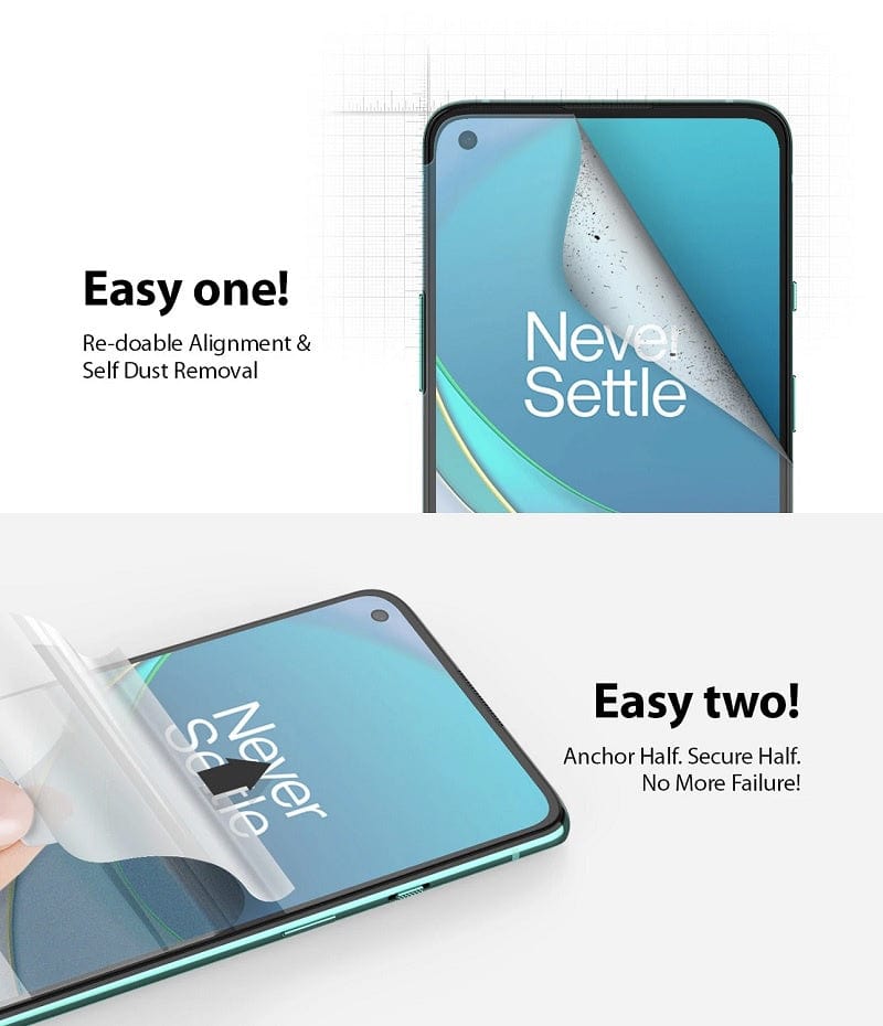 OnePlus 8T / 8T+ 5G Screen Protector Dual Easy Film Ringke