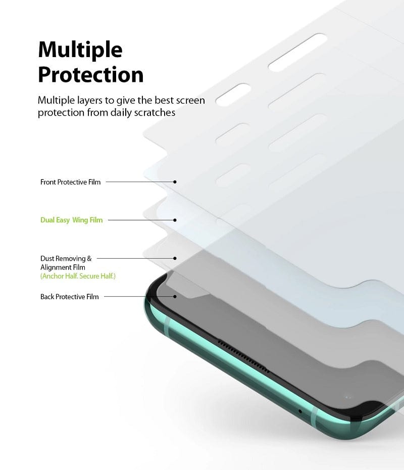 OnePlus 8T / 8T+ 5G Screen Protector Dual Easy Film Ringke